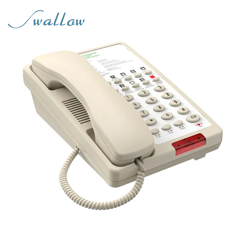 Corded phone compatible with PNT and VoIP telephones