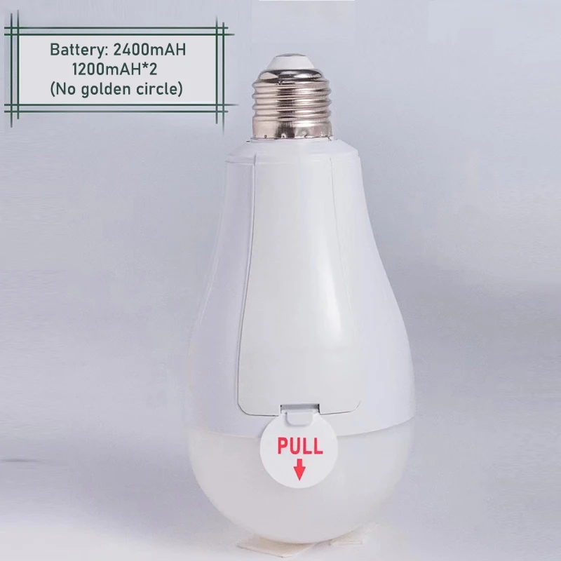 Intelligent E27 Rechargeable Emergency Smart Bulb Light LED Emergency Bulb Light with Battery Built-in