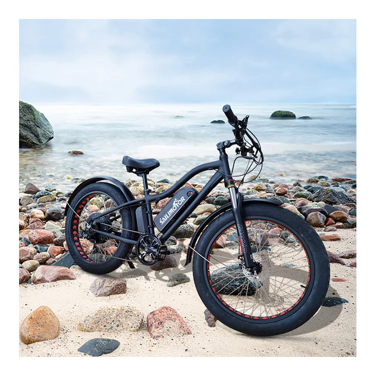 1000w 48v 26*4 Inch Fat Tire Hub Motor Snow Battery Электрический горный велосипед для взрослых из Китая 2021
