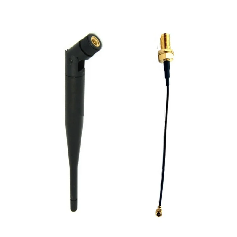  Удлинительный шнур UFL к разъему антенны SMA whip ОТРЕЗОК кабеля female IPX 1 13 20 см 2 4G 5 дБ Wi-Fi
