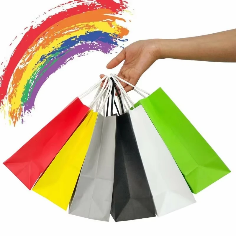 Sourcing agent Custom design your own logo restaurant delivery takeout kraft paper bag packaging carry food paper bag