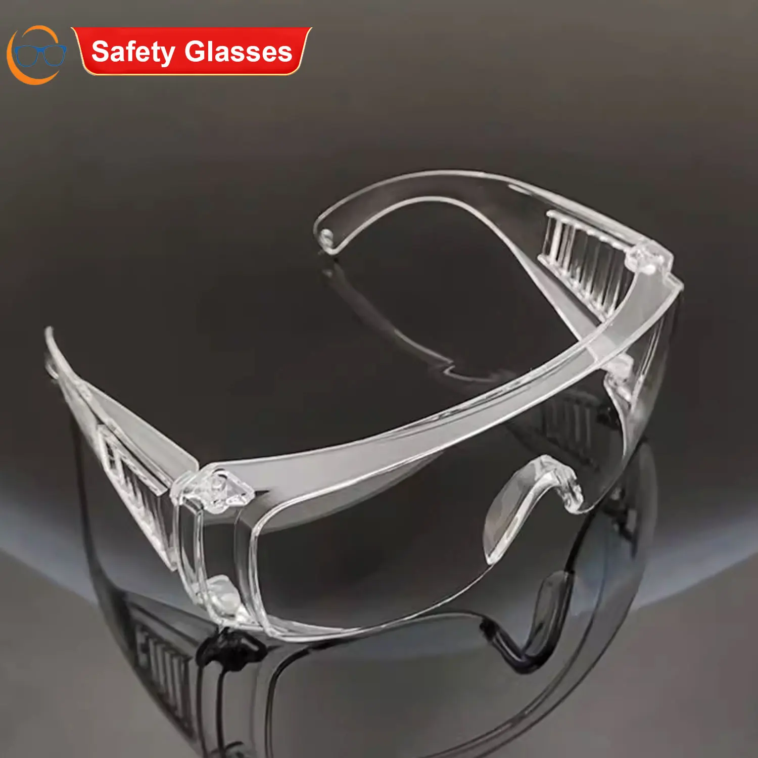 Factory Sale Safety Glasses Eye Protection Glasses ANTI-Fog Lens Clear Safety Goggles Construction Safety Glasses Ansi Z87.1