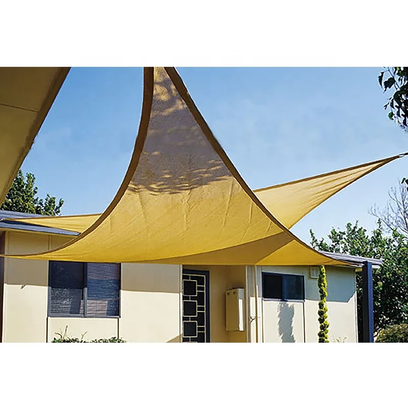 Cheap HDPE UV Stabilized Garden Sun Shade Net Sun Sail Custom
