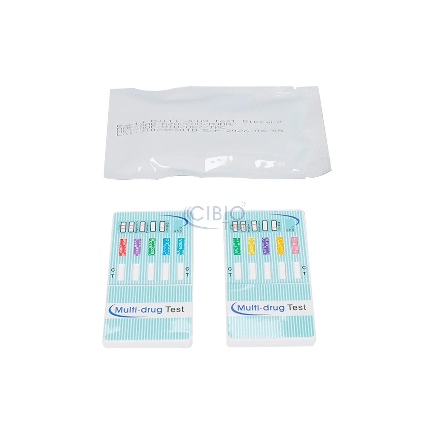manufacturer urine rapid  (AMP/COC/THC/OPI/BZO)Multi-Drug 5 Panel test Dipcard