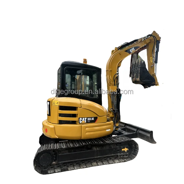 Caterpillar экскаватор CAT303.5E 303 5 305 306D 307 308 подержанный Спот продажа гидравлический гусеничный 3 тонны
