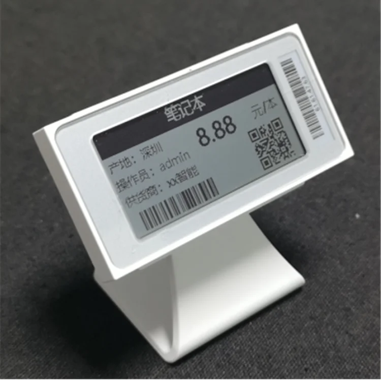 Фабричная 2,1 дюймовая TFT ESL электронная полка, этикетка, цифровой ценник, этикетка для обуви, одежды, продуктов