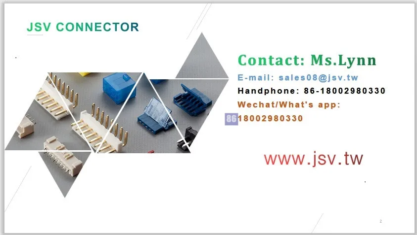 JSV connector 51004 50011 53014 53015 2.0mm pitch  wire to board connector MOLEX receptacle and plug crimp terminal