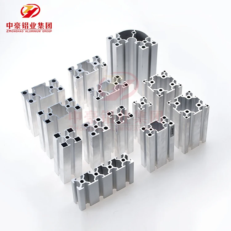 Алюминиевый профиль с отделкой фрезами, алюминиевый профиль 45x45, алюминиевый профиль 25x25