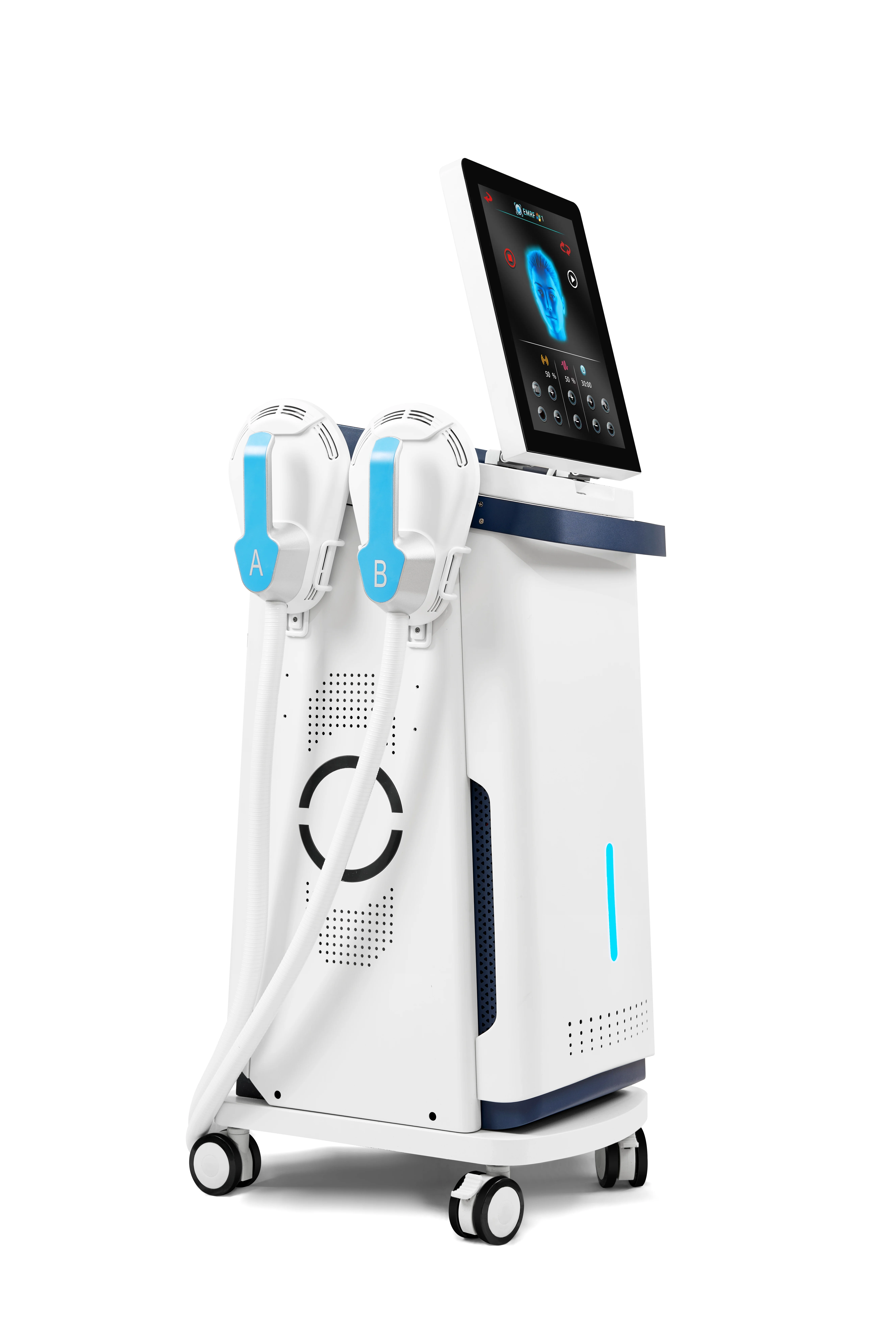 2024 new beauty machine 4 handles EMSlim body slimming + 3 handles em rf face lift EMS muscle tone machine electromagnetic