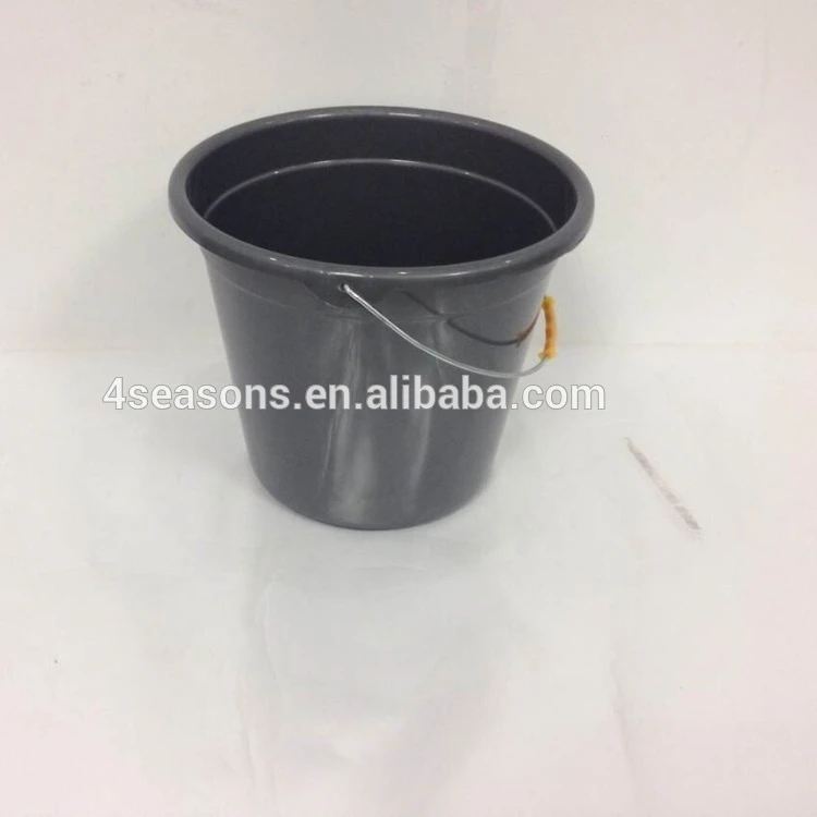 Factory direct sale plastic bucket Plastic with metal handle