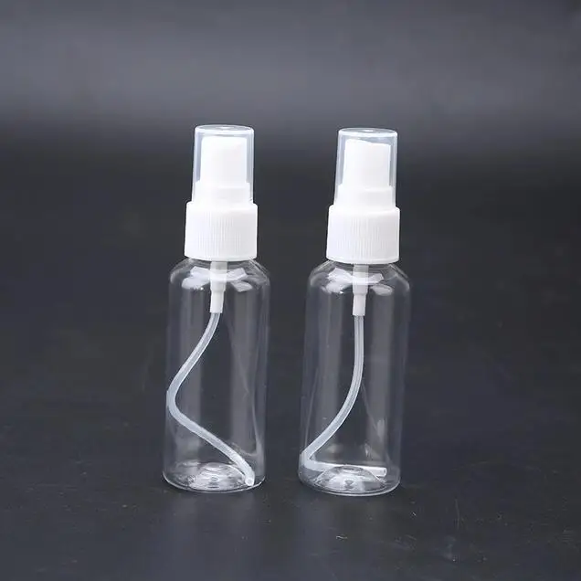 Прозрачный ПЭТ 10 мл 30 50 60 100 пластиковый флакон для парфюма косметического распылителя распылитель
