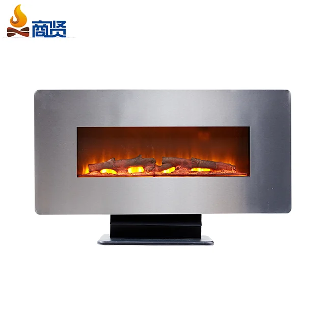 42 inch Fireplace Decorative wall mounted led energy efficient heat  Mirror electric fireplace for sale