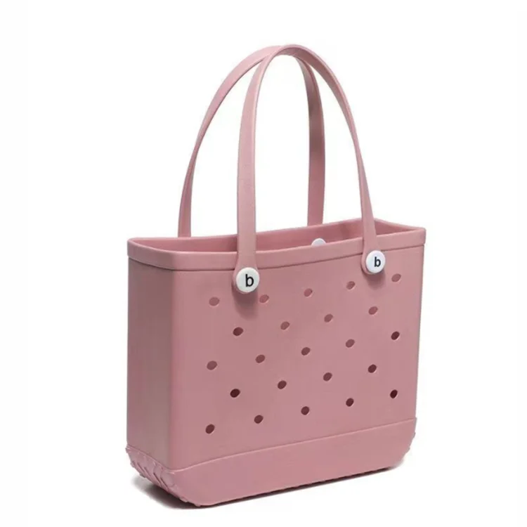 Outdoor Fashion Camping Xl Large Handbags Tote Simply Southern Silicone Eva Bogg Beach Bag For Women