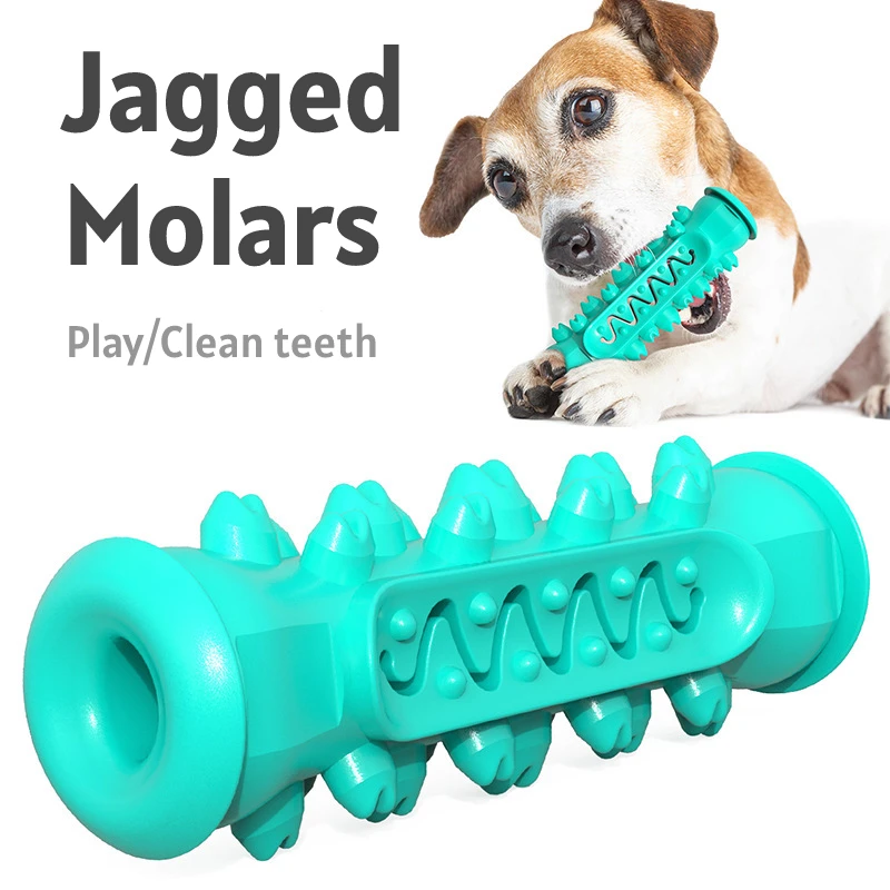Pet Dog Chew Vent Toy Interactive Dogtoys Bone Brinquedo para Pet Juguetes Masticable Hueso limpia dientes Interactivo de Perros