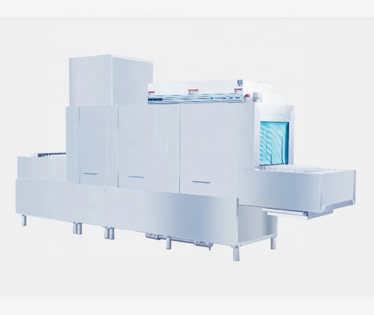 Automatic Energy Saving High Efficiency Long Tunnel Type Dishwasher