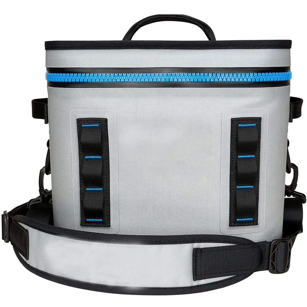 Изготовленная на заказ уличная сумка-холодильник большой емкости с мягкой изоляцией для ланча, герметичная мягкая сумка-холодильник