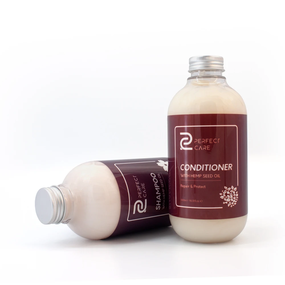 Private label  hemp seed oil anti hair loss shampoo grow hair growth shampoo and conditioner