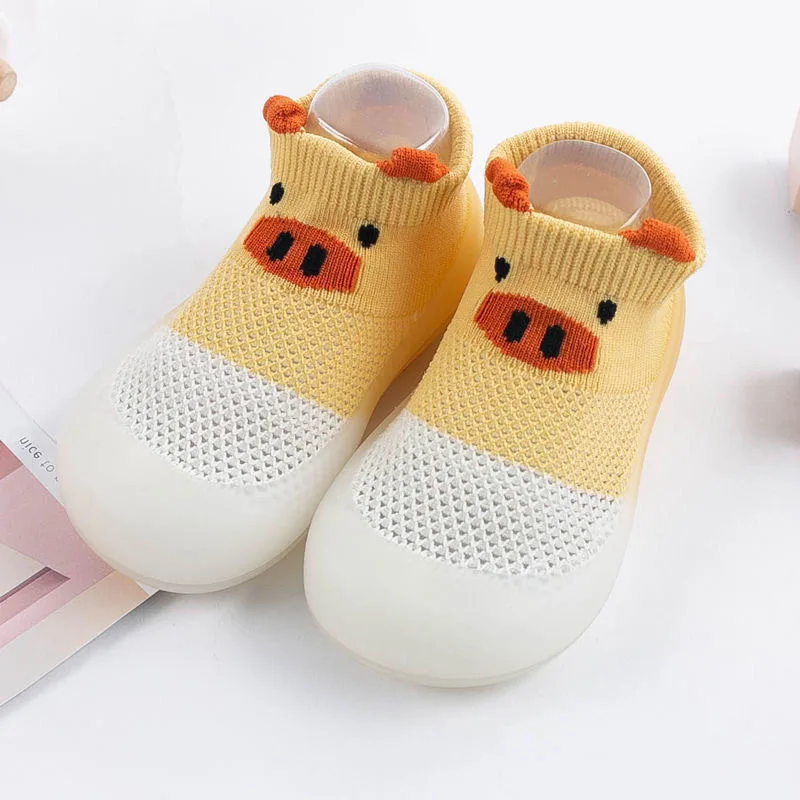 Non-Skid Indoor Floor Slipper Shoes Baby Boy Baby Walking Shoes Baby Sock Shoes Rubber