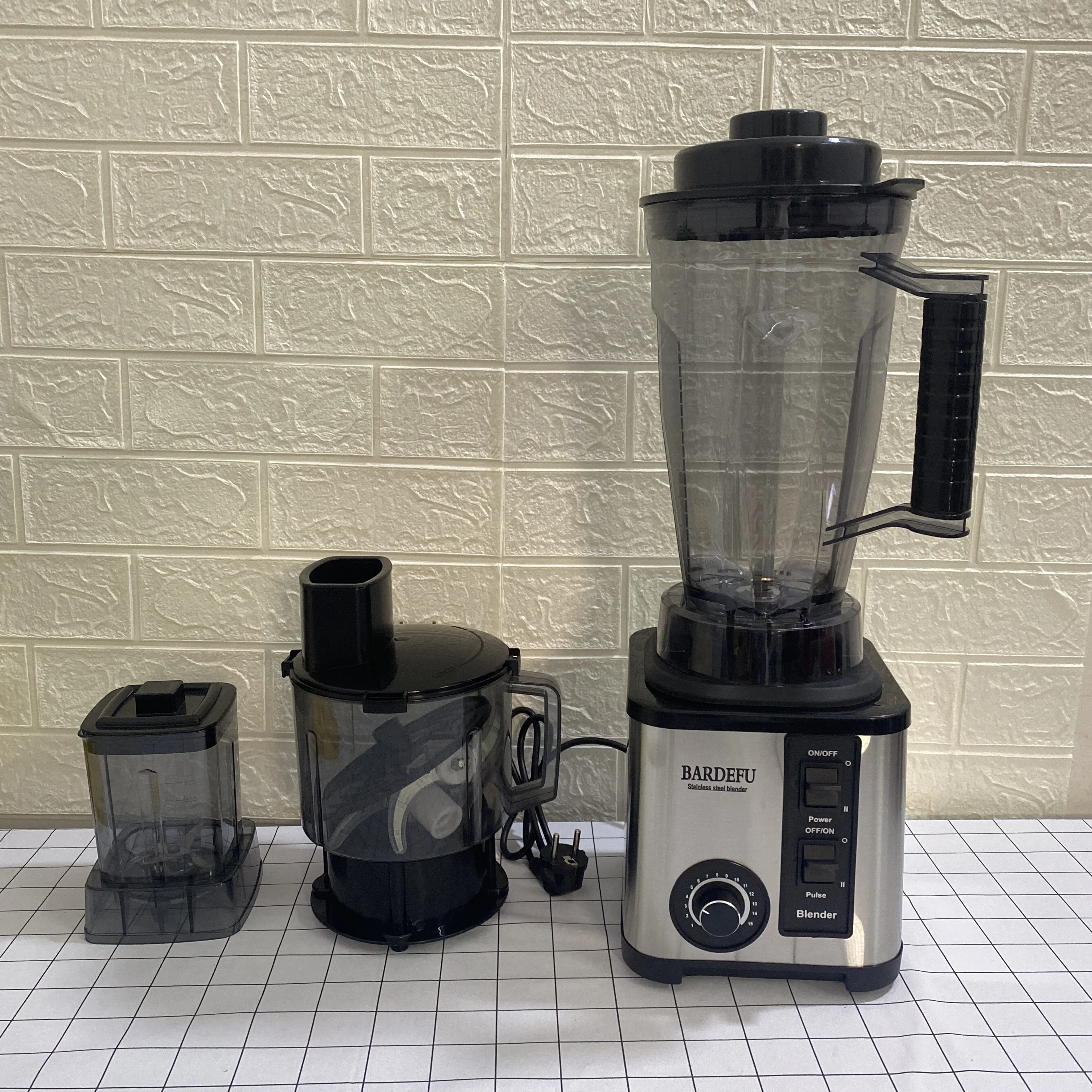 Professional Commercial Juicer Blenders 3 Cups 9525 Copper Motor Heavy Duty  Food Mixer Grinder Smoothie