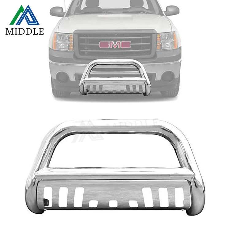 2021 Hot Sell American Truck Front Grille Bull Bar W/Skid Plate For 2004-2012  GMC Canyon