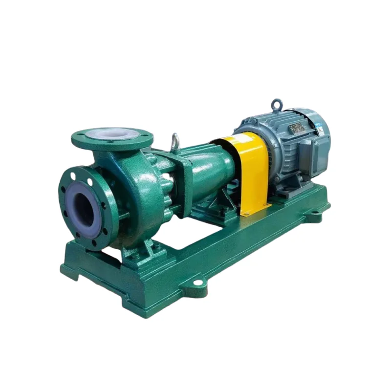IHF Electric Fluoroplastic Chemical Centrifugal Pump Corrosion Resistant Acid Alkali Acetic Acid Transportation Organic Acids