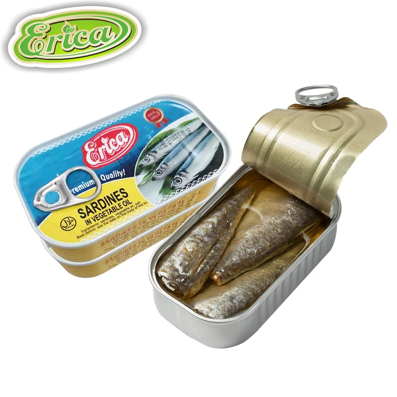 Canned Sardine in Oil Canned Sardines Manufacturers Tinned Fish Best Canned Sardines Fish Body Customized Style available