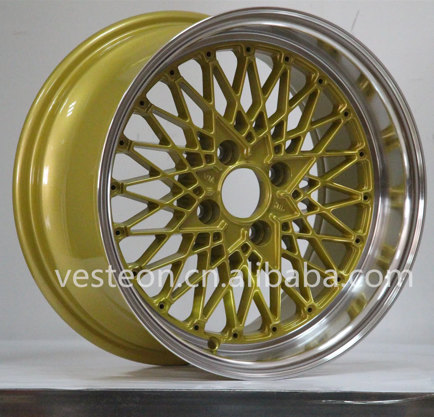 vesteon ss wheels alloy car rims 1580 15x8 17x7.5 pcd 4x98 5x100 4x100 VIA JWL