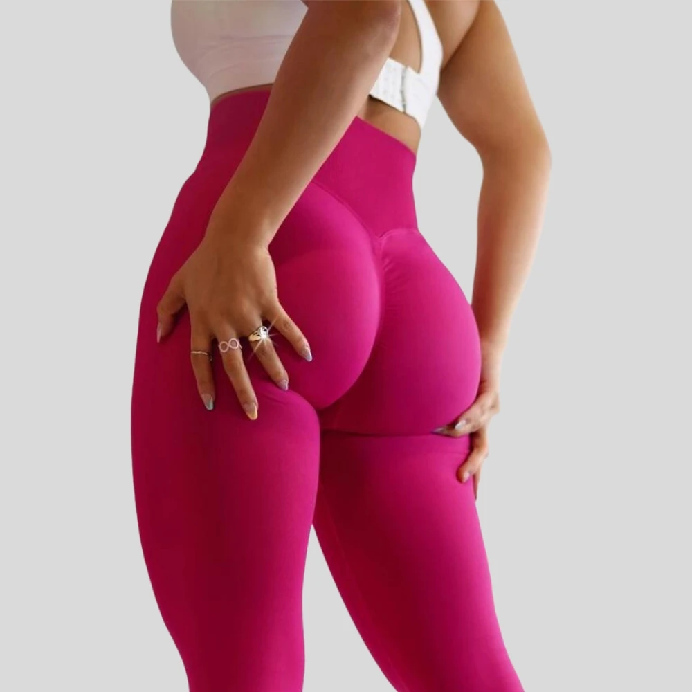 High Waist Butt Lift Sports Leggings For Women Gym Training Wear High Elastic Seamless Yoga Pants Dropshipping Service