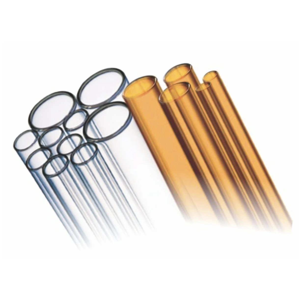 Optical Fiber Protection Tube Borosilicate Glass Capillary Tube Neutral Pharmaceutical Glass