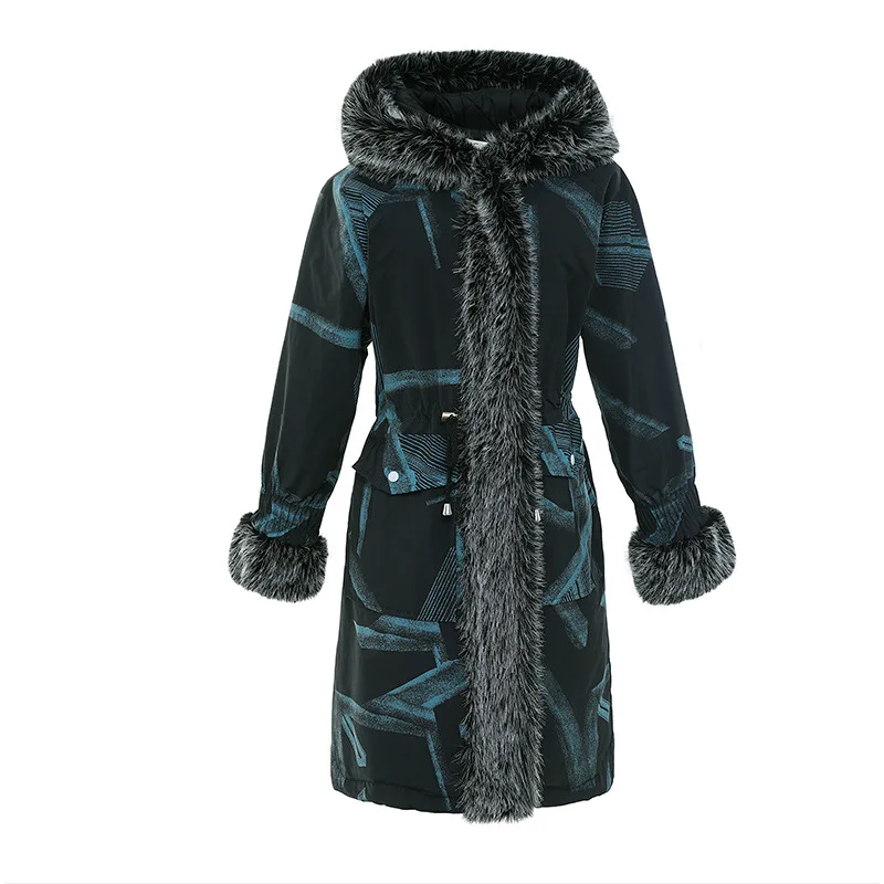 New Styles Faux Fur Oversized Collar Houndstooth Woolen Shawl Scarf Cloak Coat Capes Women Autumn Winter Ponchos For Adults
