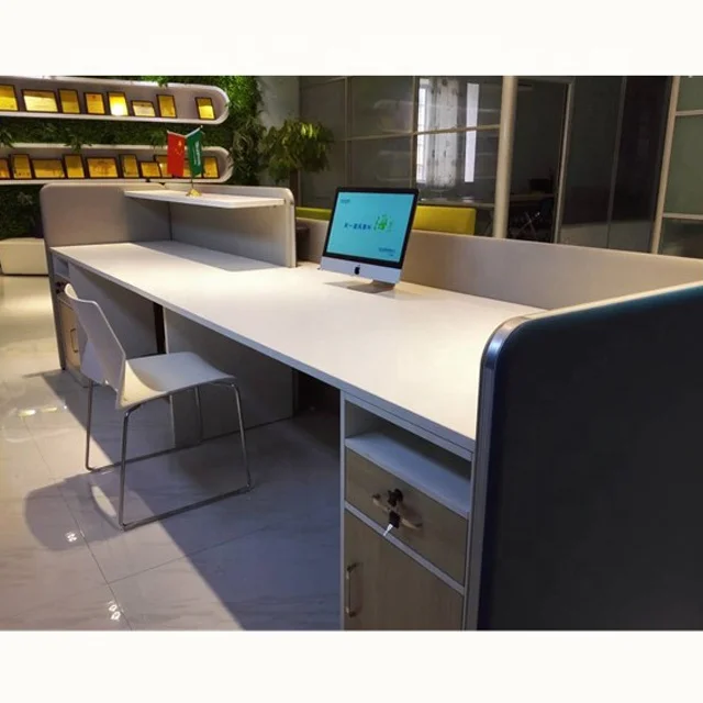 front restaurant table modern design reception desk