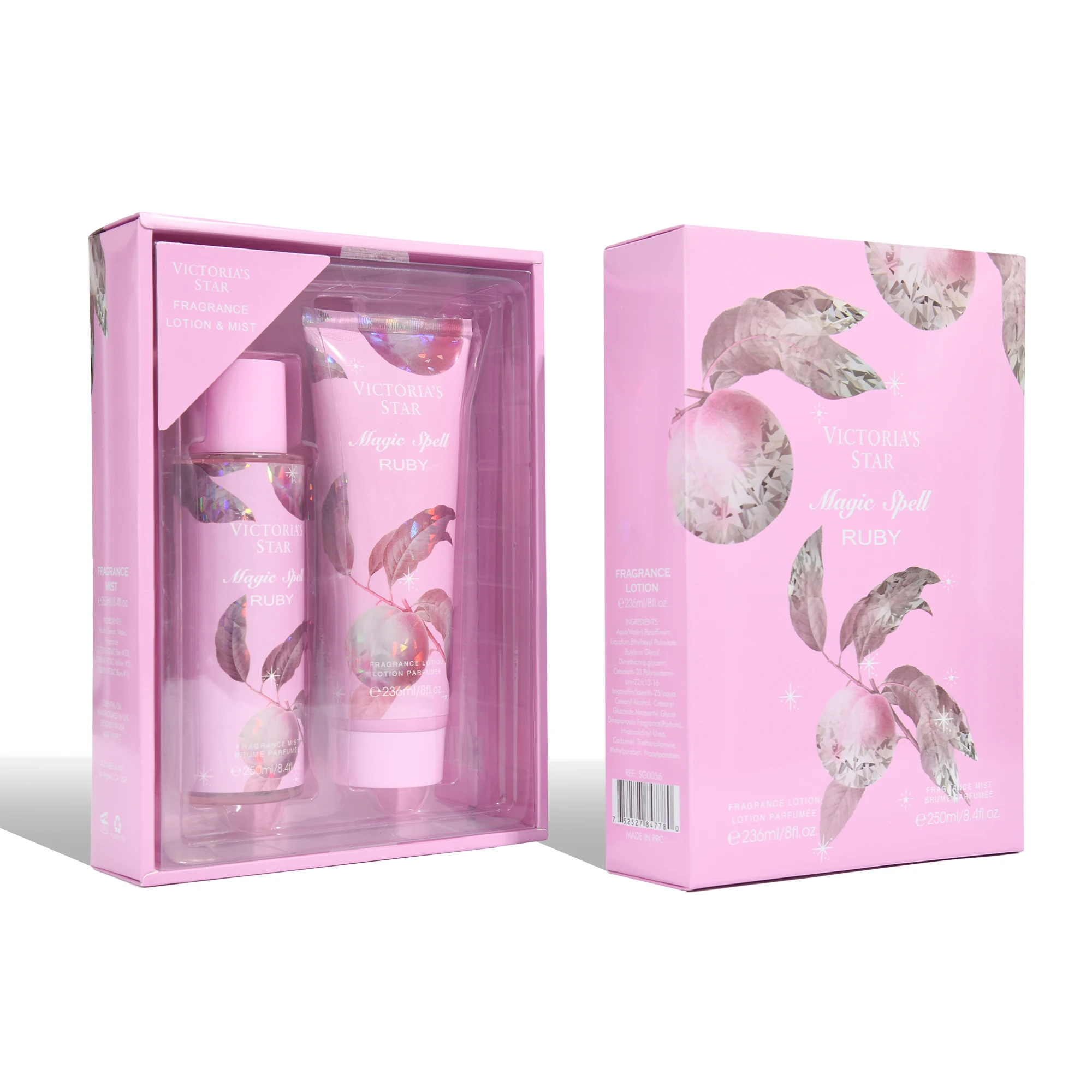 Scenabella Magic Spell Ruby Perfume Gift Set Packaging
