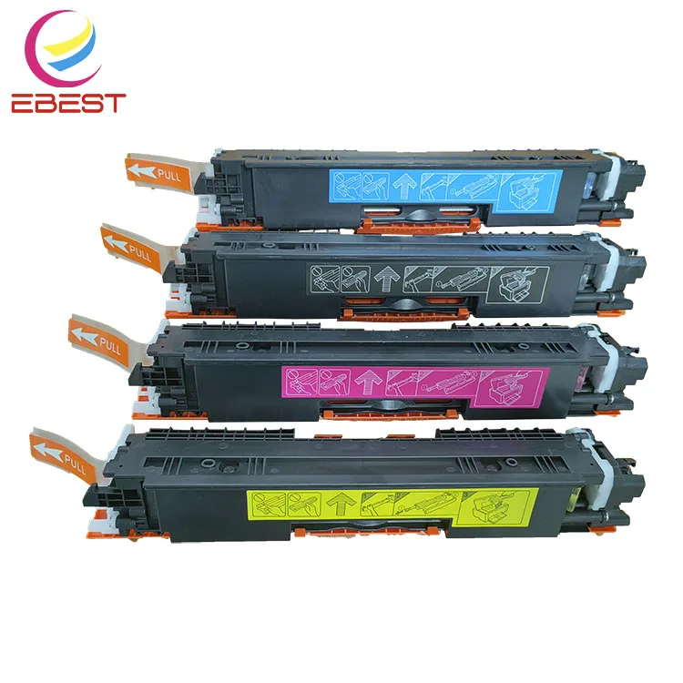 EBEST Compatible HP CE310 CE310A CE311A CE312A CE313A Toner Cartridge for LaserJet Pro CP1021 CP1025 1025 1025nw Laser Printer