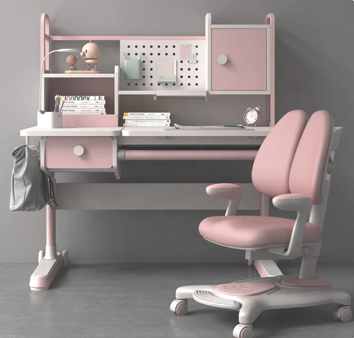 Children Kids Furniture Wooden Table Study Table & Chair For Children For Reading