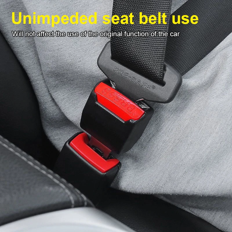 Car Seat Buckles Alert Silencer Auto Seat Belt Extender Car Seat Belt Buckle