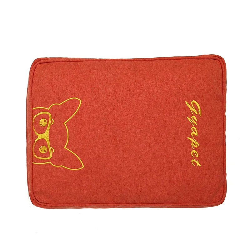 Custom wholesale small medium large sofa orthopedic pet Nest dog bed washable dog house