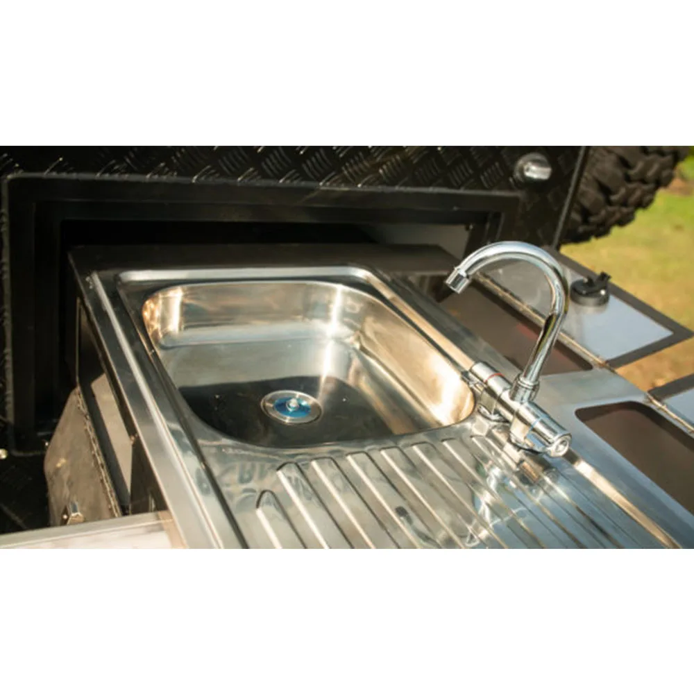 Stainless Steel Slide Out Kitchen For Camper Trailer RV Caravan