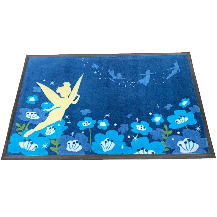 Современный дизайн, индивидуальный логотип, ворс, пылезащитный дверной коврик, Нескользящий Резиновый коврик для дома