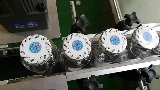 Wholesale Price Automatic Box Doypack Pouch Top Flat Surface Label Sticker Applicator Machine for Doypack/Pouch