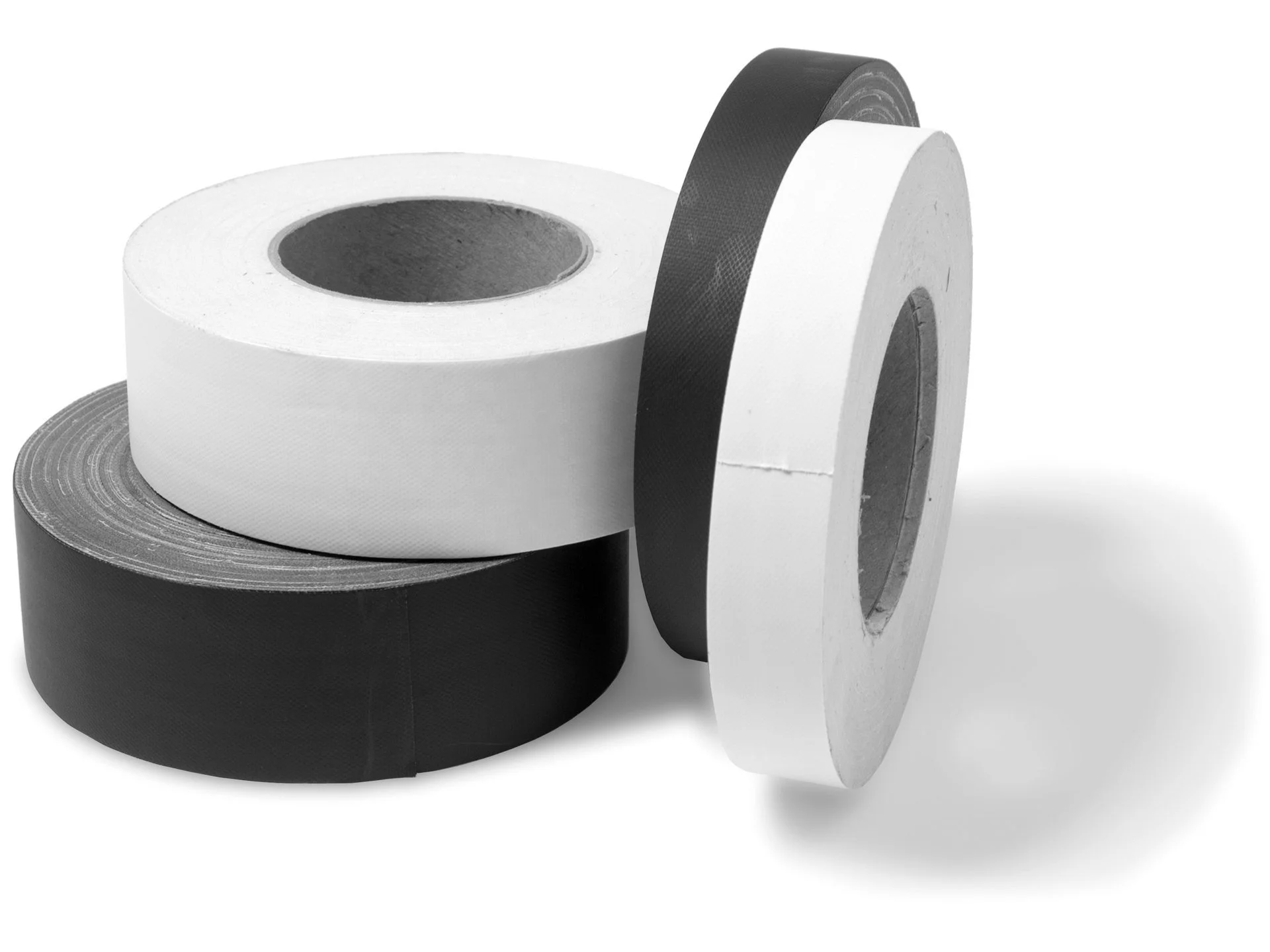 China custom Silver white blue black brown colored coloured printed cloth duct tape adhesive for air conditioner with logo