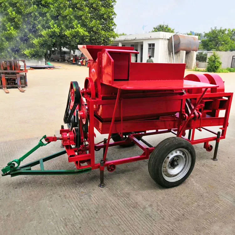 Factory Price Multifunctional Wheat Grain Soybean Threshing Machine Thresher Large Maize Sheller Corn Thresher Machine