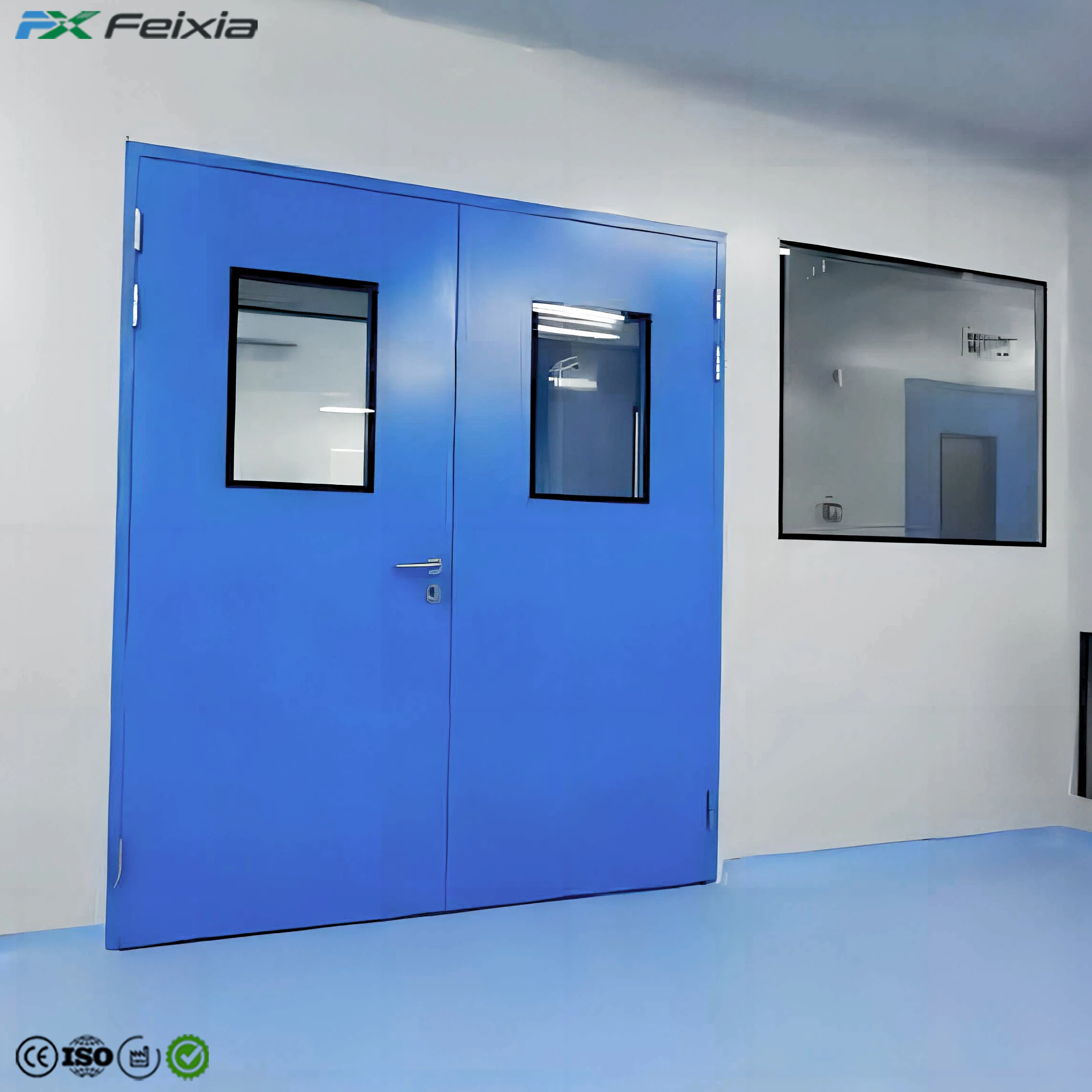 Выгодная цена из нержавеющей стали качели Cleanroom больницы хирургии двери операционной комнаты