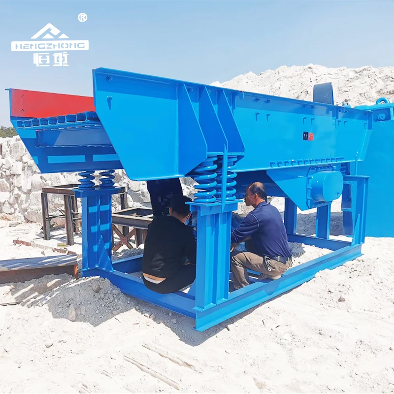 ISO quality auxiliary gold mining equipment grizzly vibrating feeder for sale