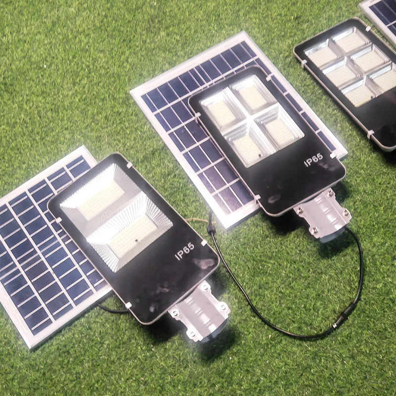 Promotional Product Split High Waterproof Level IP65 100w 200w 300w Aluminium Solar Energy Lamp Street Light With Motion Sensor