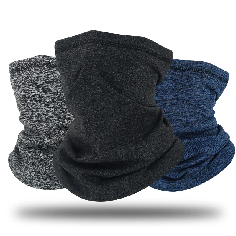 Multifunctional Cycling Motorcycle Sport Winter Ski Warm Fleece Bandana Scarf Tube Neck Cover Gaiter Warmer