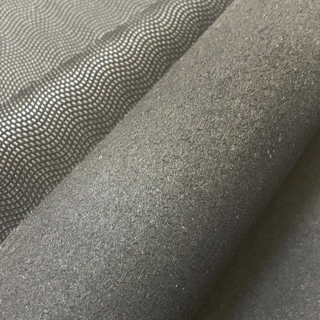 High Tenacity Durable Electric Conduction Earth Pattern Microfiber For Gloves