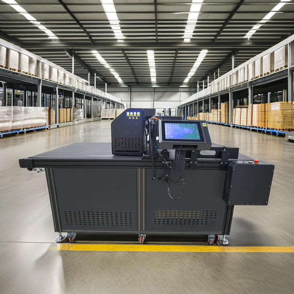 Faith Automatic Digital Cardboard Printer CMYK High Speed Pizza Box Printing Machine Single Pass Printer