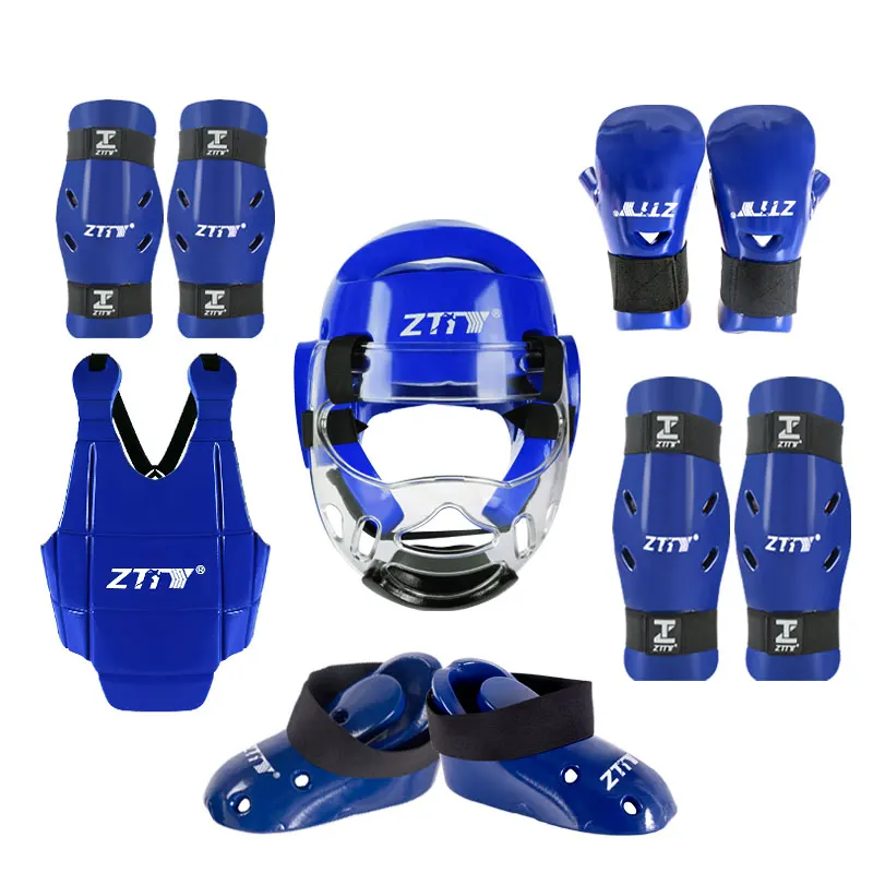 High Quality ITF Taekwondo Gloves Hand Foot Protection Hand Guard Protector Set