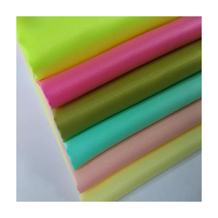 2/2 Twill Polyester Taffeta Lining Fabric 170T 180T 190T 210T 230T 240T Woven Fabric for Quilts Bag Suits