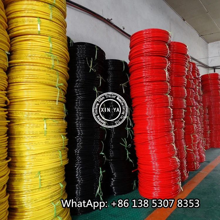 100M Nylon Tube PA12 Pneumatic Air Hose Nylon Air Brake Hose for Air Compressed System